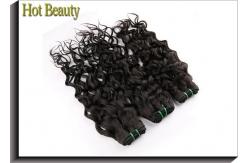 China Peruvian Deep Curly Weave Virgin Human Hair Extensions Italian Wave Hair supplier