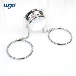 Bathroom Stainless Steel Mounted Toothbrush Holders Silver Suction Cup for sale