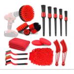 18 Pcs Car Cleaning Tools Kit with Car Detailing Brush Set,Auto Detailing Car Cleaning Kit for sale