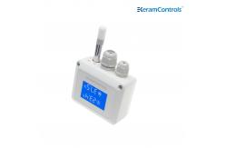 China Air Temperature And Humidity Sensor RS485 Wall Mount Temp Humid Transmitter supplier