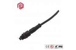 China 2 3 4 Pole IP68 Metal M12 Waterproof Plugs And Sockets supplier
