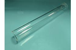 China High Purity High Temperature Quartz Protection Tube Corrosion Resistant supplier