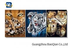China 3d Wall Decor Picture With Tiger / Eagle , 3d Stereograph Printing supplier