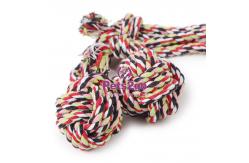 China Braided 20cm Rope Pet Chew Toys For Small Medium Dogs supplier