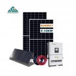 Outdoor 10000w Hybrid On Grid Solar System 110V/127V/220VAC/380VAC/480V for sale