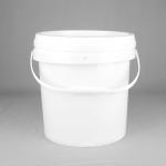 10L Plastic Bucket With Lid And Hand Handle for sale