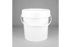 China 10L Plastic Bucket With Lid And Hand Handle supplier