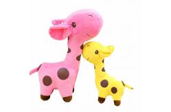 China Dongguan Manufacturers Custom Design Plush Stuffed Toy Giraffe Animal Soft Toy supplier