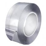 High Viscosity Transparent 462m Double Sided Acrylic Tape With Plastic Core for sale