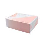 T Shirt Pink Corrugated Shipping Box Flip Up Packaging Custom Printing for sale