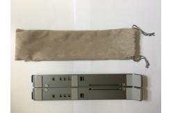 China Fashion 220g 3.0mm Metal Laptop Stand / Anodizing Cooling Computer Stand supplier