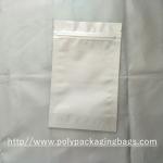 Siver Self Styled Aluminium Foil Bag Spot Meal Powder Snack Food Packaging for sale
