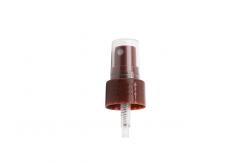 China 28 / 410 Fine Mist Sprayer Pump Half Cap Black Plastic Atomizer supplier