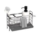 Kitchen Brush Dishcloth Storage Rack Multifunctional Sink Rack Sponge Dishcloth Holder Sink Organiser for sale