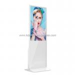 Rk3288 Standing LCD Advertising Display With Camera Speaker for sale