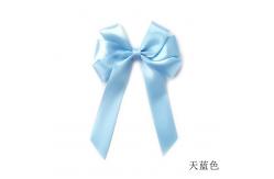 China Customized  Christmas Pre-made Gift Bakery Chocolate Box Decorative Craft Satin Gift Ribbon Bow supplier