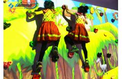 China Entertainment Interactive Projector Games Children Indside Wall Projector System supplier