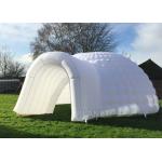 Simple Inflatable Igloo Tent , White Inflatable Dome Tent CE / UL Certificate for sale