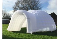 China Simple Inflatable Igloo Tent , White Inflatable Dome Tent CE / UL Certificate supplier