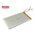 High Capacity High Power Rechargable Battery 3.7V3000mah 4.5*62*107mm Long Cycle Time Wearable Device Battery Pack for sale