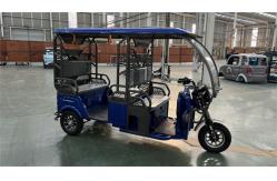 China 6 Seats Electric Tricycle Tuk Tuk Open Electric Tricycle 1500W supplier