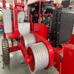 GS60KN Red Color Max Intermittent 6Ton Hydraulic Puller Stringing Equipment for sale