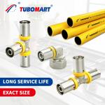 Commercial Pex Press Fittings High Performance 3/4 Inch Brass Garden Hose Fittings for sale