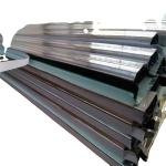Indoor Smooth Aluminum Spacer Bar With Butyl Tape For Door And Window Frames for sale