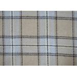 Comfortable 100 Polyester Fabric / Yarn Dyed Plaid Fabric For Garments