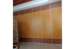 China Customized Foldable Operable Acoustic Partition Walls with Aluminum Frame supplier