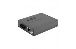 China Single Mode Fiber Media Converter Gigabit Ethernet DC5V 2U Chassis Mounted Unmanaged supplier
