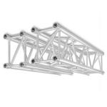 Adjustable Aluminium Lighting Truss in White for Customized Stage Designs for sale