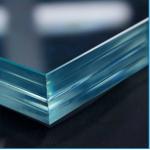 High Temperature Laminated Flat Tempered Glass With Holes And Notches for sale