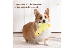China Duck Plush  Dog Tooth High Durable Chengbei  Cleaning  Soft Squeaker  Bite-Resistant supplier