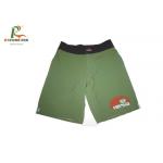 Quick Dry Stylish Green Mens Boarding Shorts Durable With Design Custom for sale