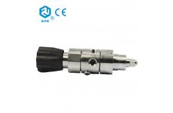China PCTFE 3000psi Two Gauge Pressure Regulator AFK 316L Cylinder Pressure Regulator supplier