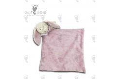 China Loveable Stuffed Baby Comforter Toy Huggable Square Comforter 26 X 26cm supplier