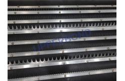 China Cigarette Machine Toothed Ratchet Rack Gear Tobacco Screening Filtration supplier