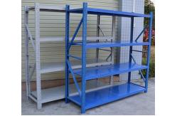 China Combined Wide Span Shelving Teardrop Warehouse Pallet Racks For Light Storage supplier