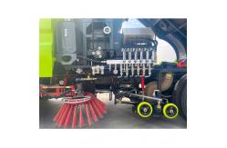 China Customized Dongfeng 4x2 8 CBM Road Street Cleaning Sweeper Truck supplier