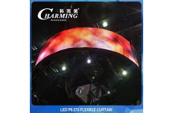 China SMD3528 135W Thin Flexible LED Screen , Ultra Slim Flexible LED Video Display supplier