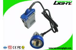 China 6.6Ah Rechargeable LED Mining Light Wired Electric Cap Lamp IP68 Waterproof supplier