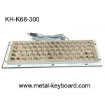 IP65 Rate Industrial Computer Keyboard with Rugged Metal Material for sale