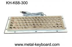 China IP65 Rate Industrial Computer Keyboard with Rugged Metal Material supplier