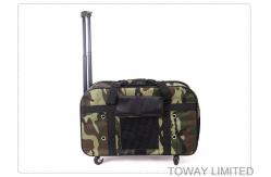 China  				Design Quality Dog Carriers Camouflage Portable Draw-Bar Pet Bags 	         supplier