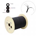 1 Core 1550nm FRP LSZH FTTH Drop Fiber Optic Cable Self Supporting for sale