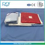 Obstetrics Surgery Sterile C-Section Drape Pack With Cesarean Drape Set Customized for sale