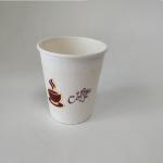 Disposable PE Coated 230ml Single Paper Cup 7.5oz Customizable Logo for sale