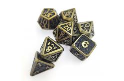 China Mini supplier polyhedral RPG dice set poker tabl RPG Dice Set Metal supplier
