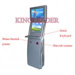 Vandal Resistant Interactive Touch Screen Kiosk With Dual Screen Anti Glare